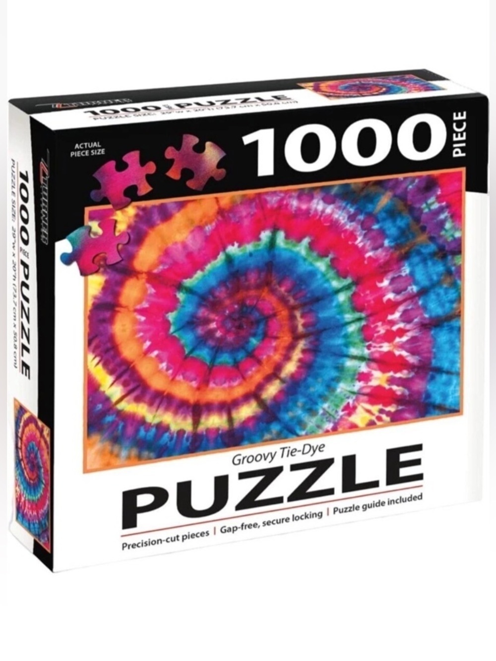 LANG Jigsaw Puzzle - Groovy Tie-Dye